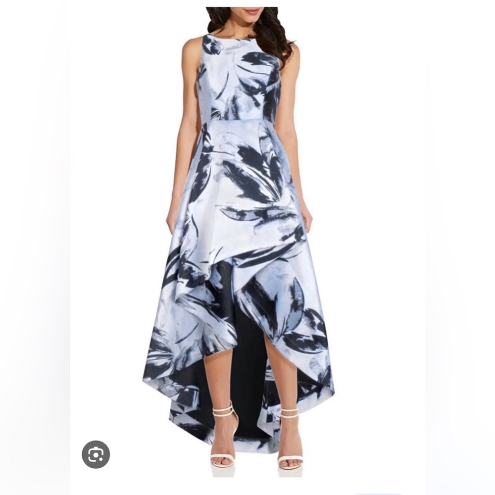 Adrianna Papell High-Low Gown